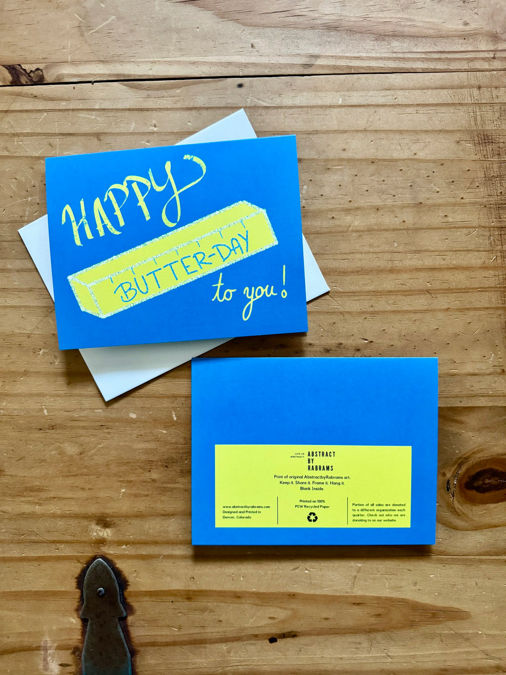Butter Birthday Greeting Card