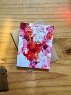 Pink and Orange Greeting Card - LGBTQ