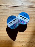 Abstract Pink and Blue Washi Tape