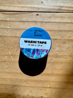 Abstract Pink and Blue Washi Tape