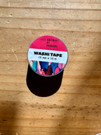 Abstract Pink, Blue and Purple Dots Washi Tape