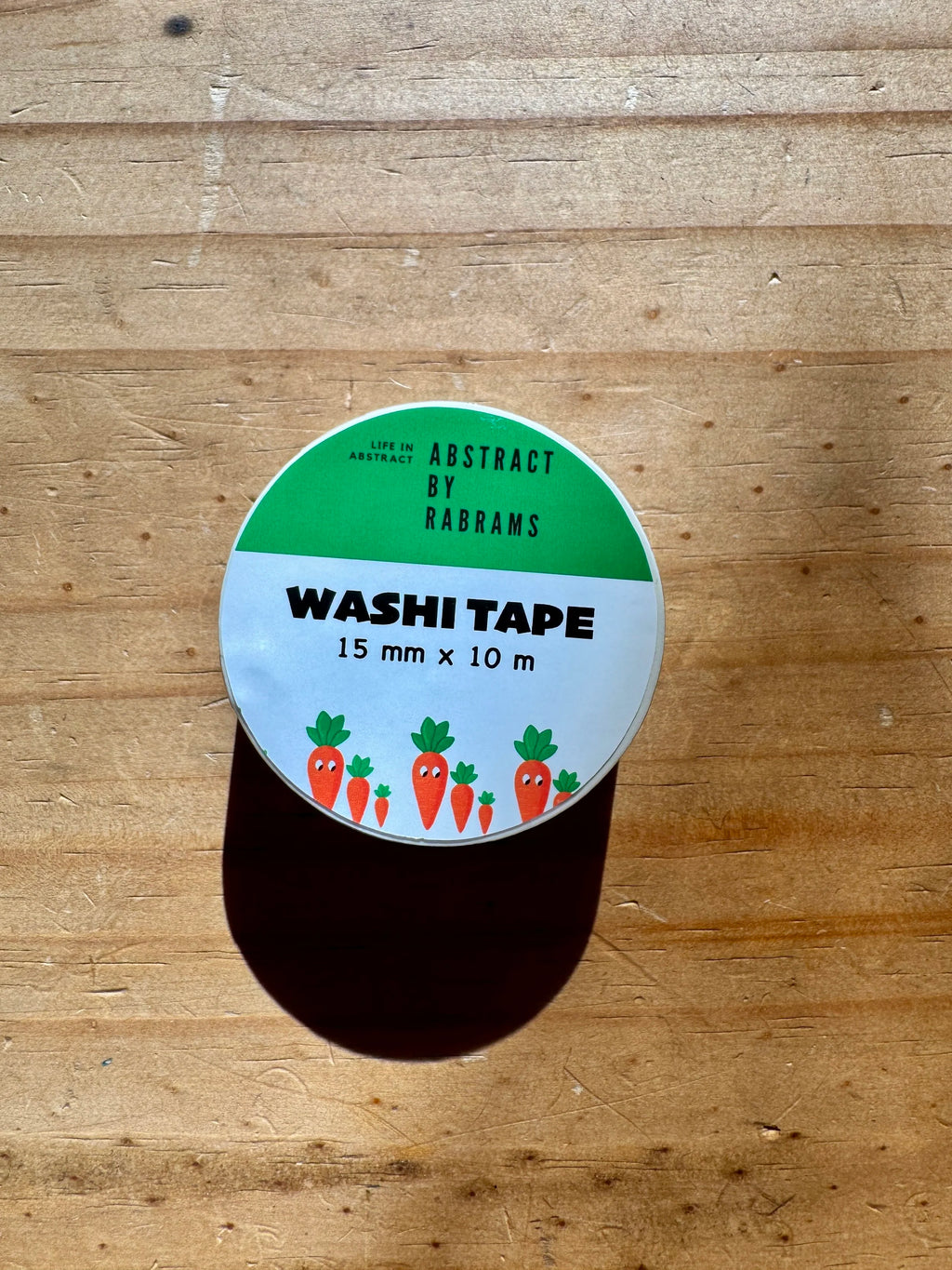 Carrot Washi Tape