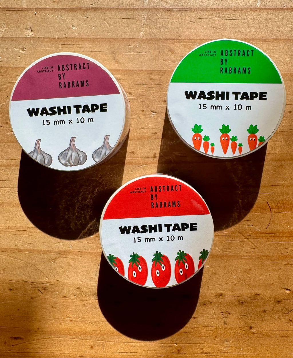 Garlic Washi Tape