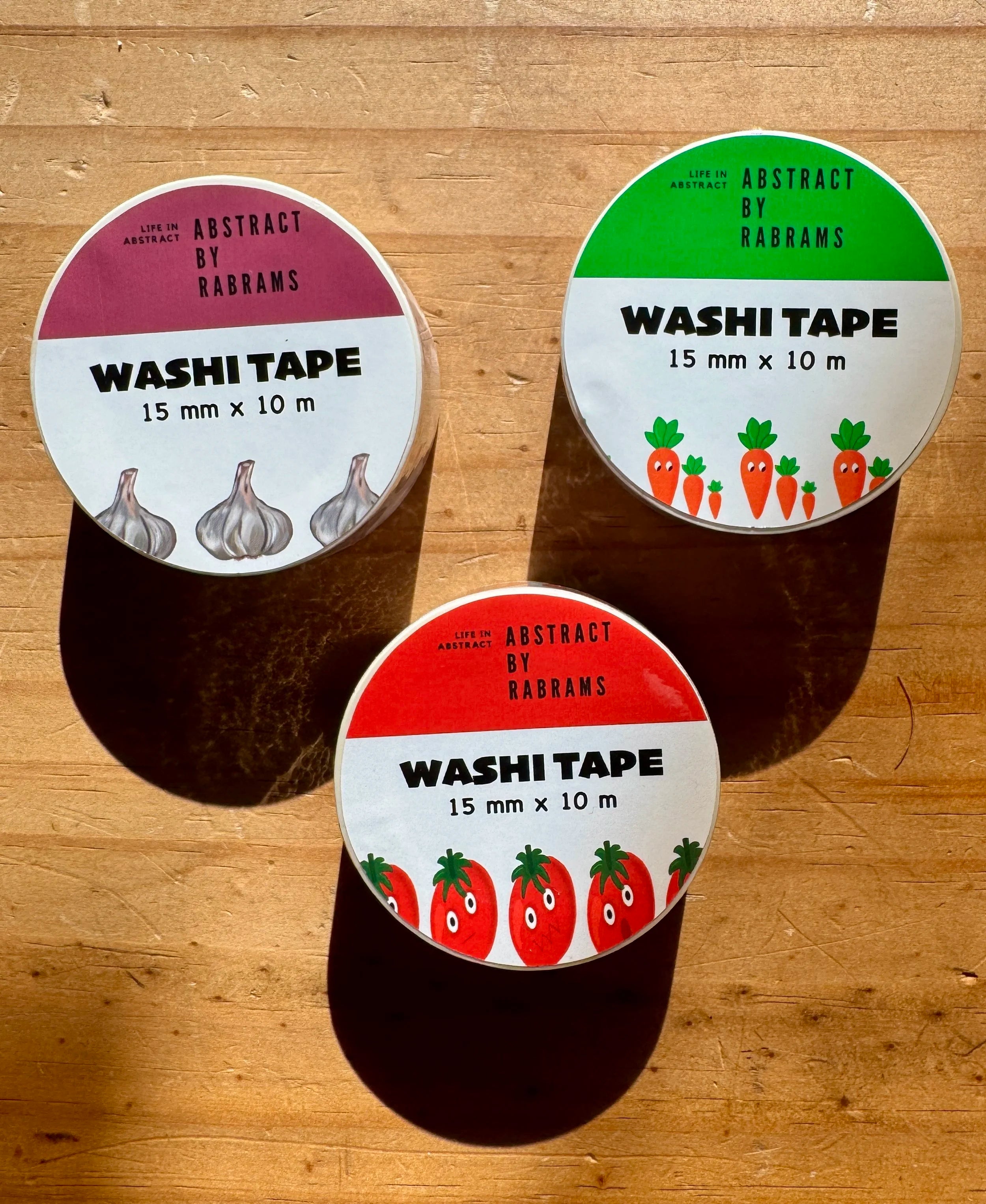 Garlic Washi Tape