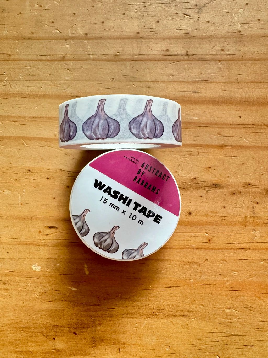 Garlic Washi Tape