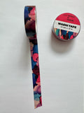 Abstract Pink, Blue and Purple Dots Washi Tape