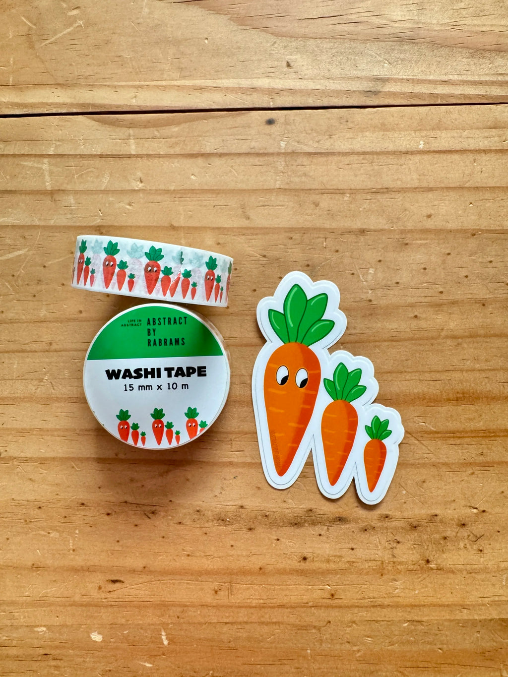 Carrot Washi Tape