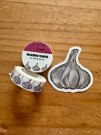 Garlic Washi Tape