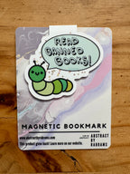 Read Banned Books Caterpillar Magnetic Bookmark