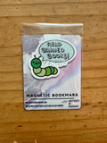 Read Banned Books Caterpillar Magnetic Bookmark