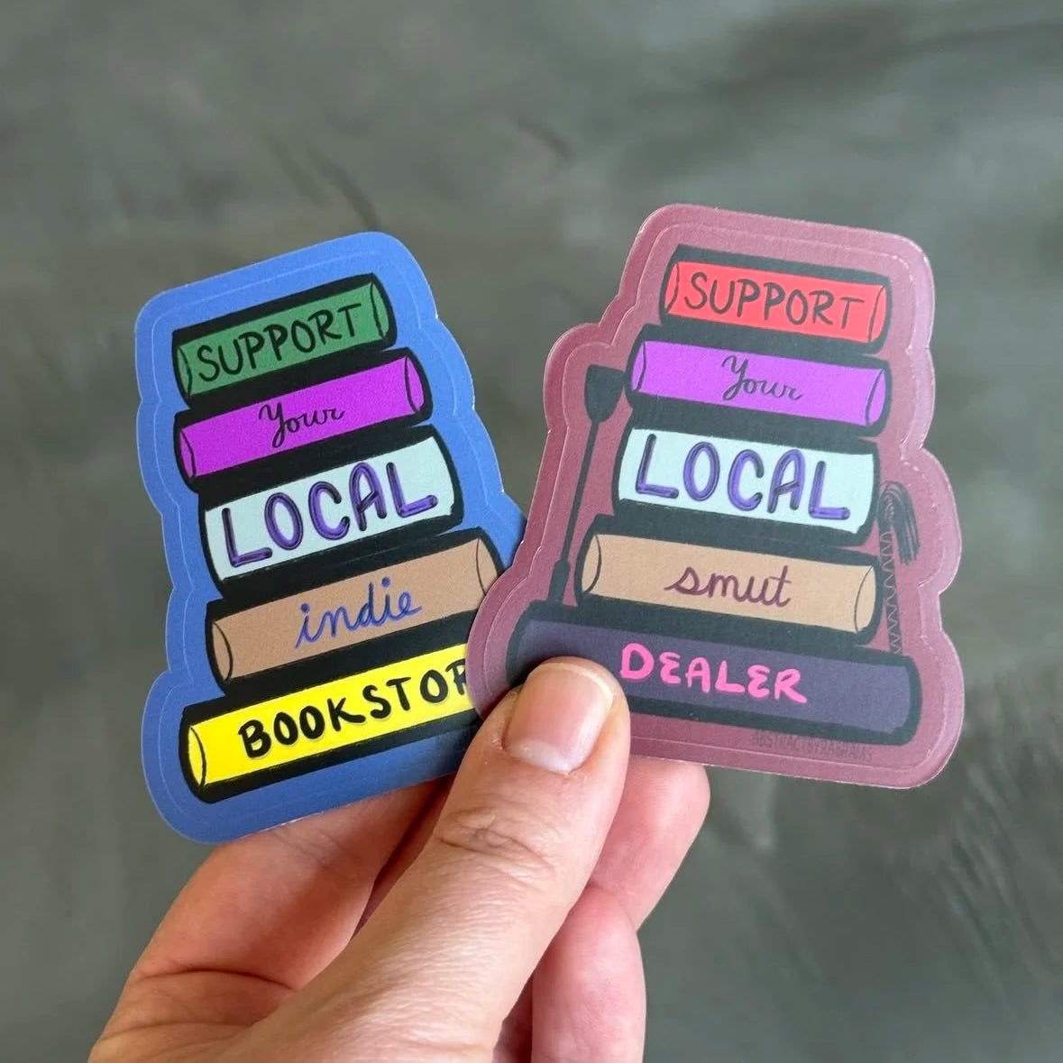 Support Your Local Indie Bookstore Sticker
