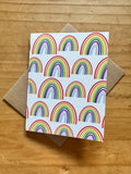 Progress Pride Rainbow Greeting Card