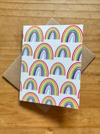 Progress Pride Rainbow Greeting Card