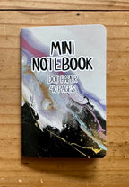 Purple, Pink, Blue Pocket Notebook - 3.5"x5.5"