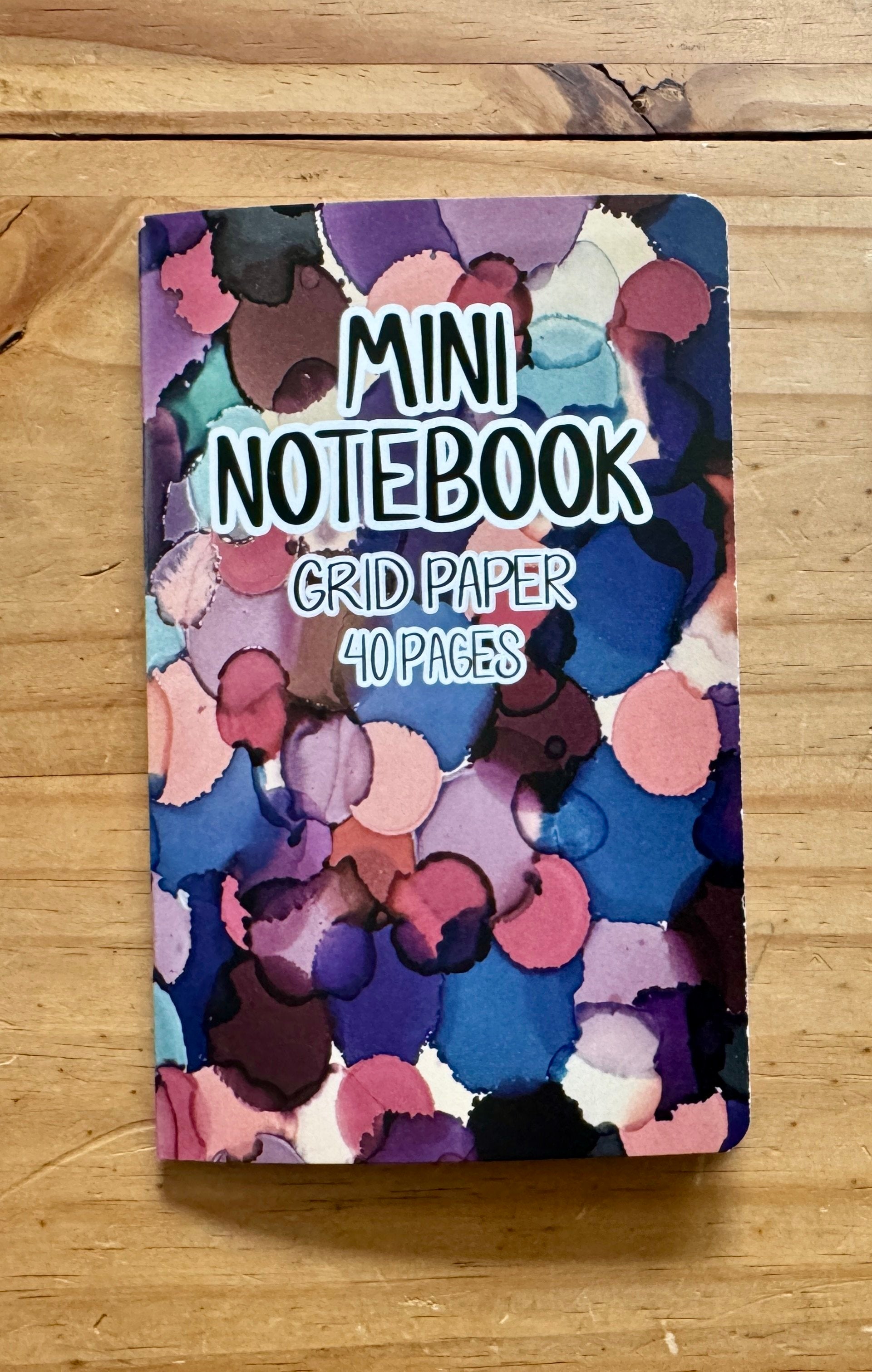 Blue Pink Purple Dot Pocket Notebook - 3.5"x5.5" - LGBTQ+