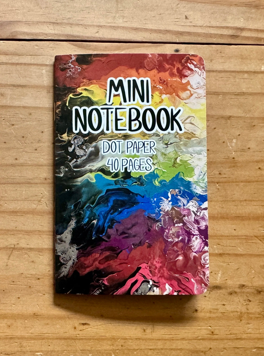 Fire Rainbow Pocket Notebook - 3.5"x5.5" - LGBTQ+