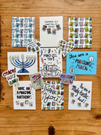 Happiness Is a Hand Full of Jokers Greeting Card - Mahjong