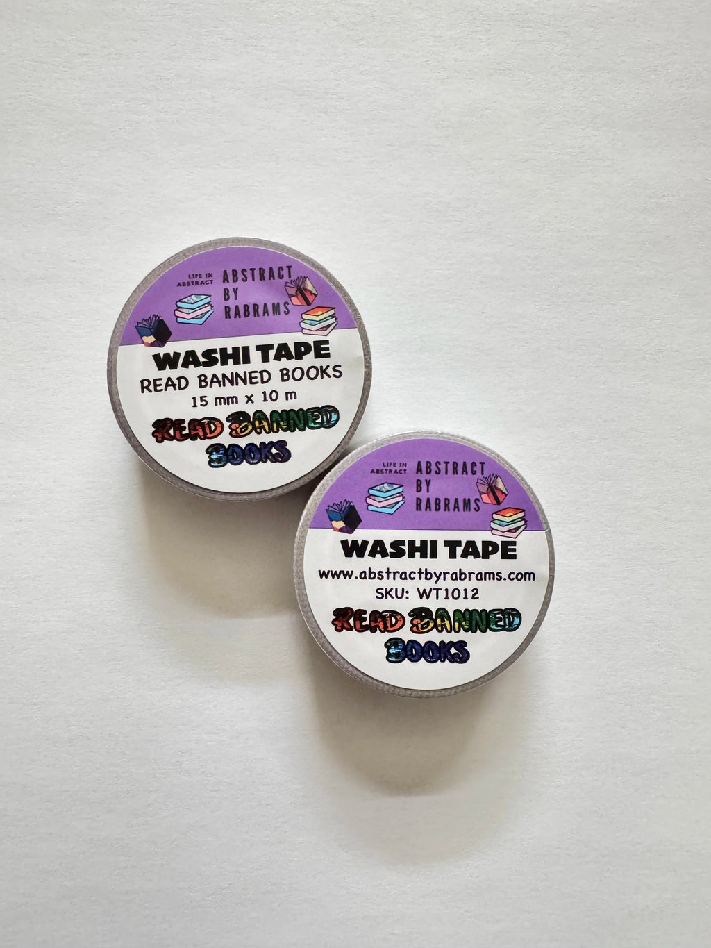 Read Banned Books Washi Tape