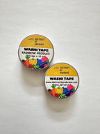 Rainbow Produce Washi Tape