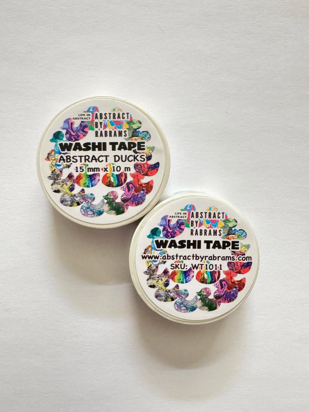 Rainbow Ducks Washi Tape