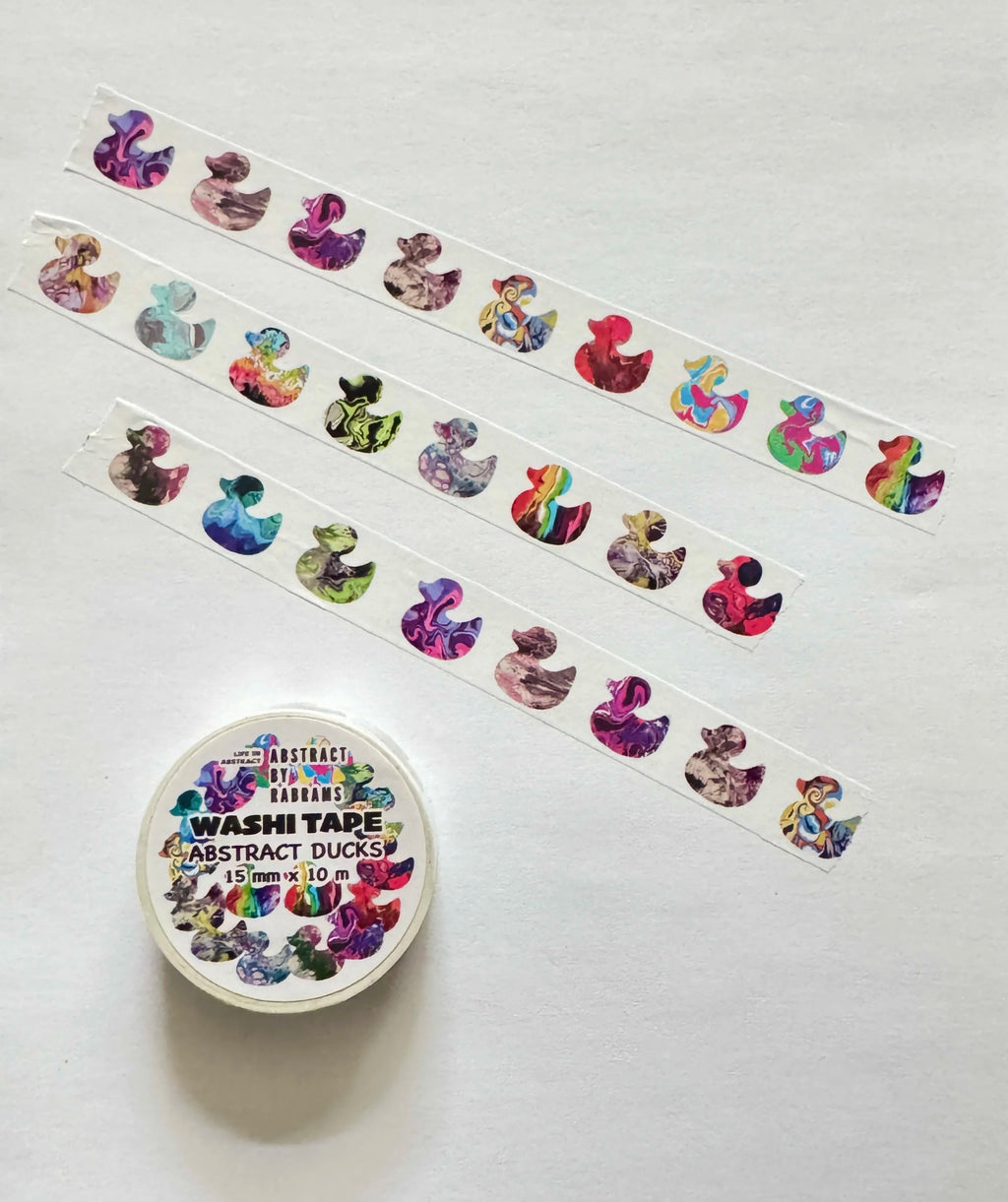 Rainbow Ducks Washi Tape