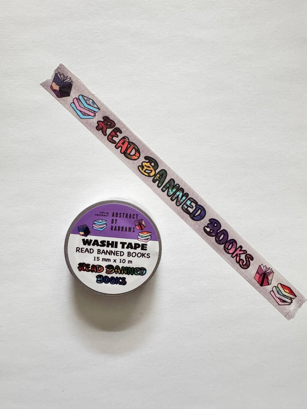 Read Banned Books Washi Tape