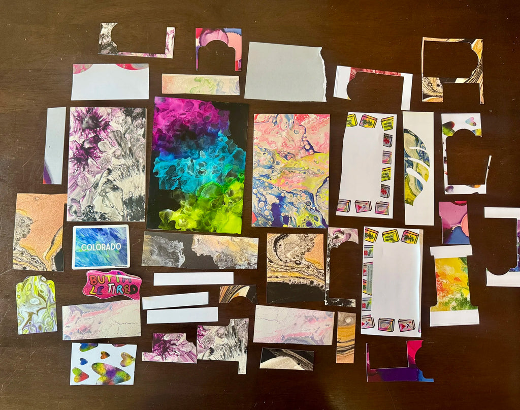 Junk Journal Upcycled Paper Kit