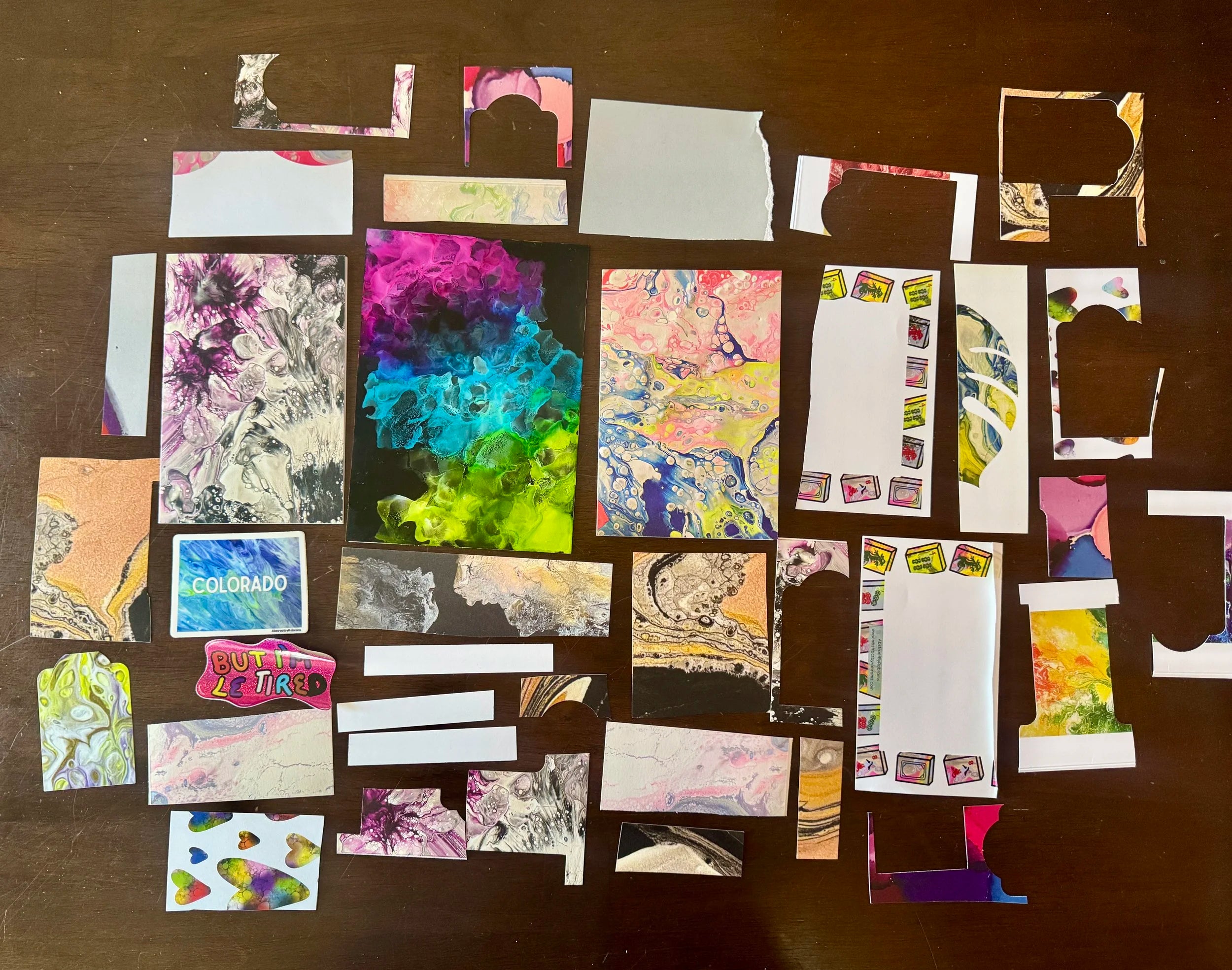 Junk Journal Upcycled Paper Kit