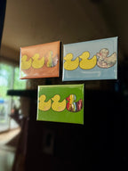 Duck Duck Gay Duck Fridge Magnets