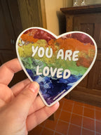 You Are Loved Car Magnet