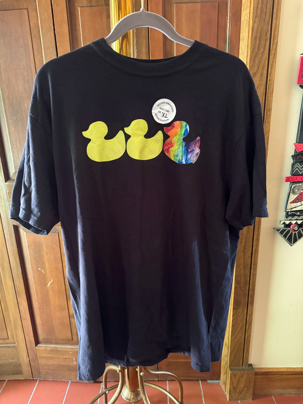 Comfort Colors Rainbow Duck Unisex Tshirt