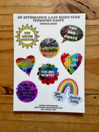 Affirmations Sticker Sheet