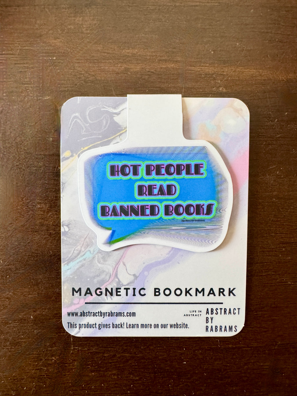 Hot People Read Banned Books Magnetic Bookmark