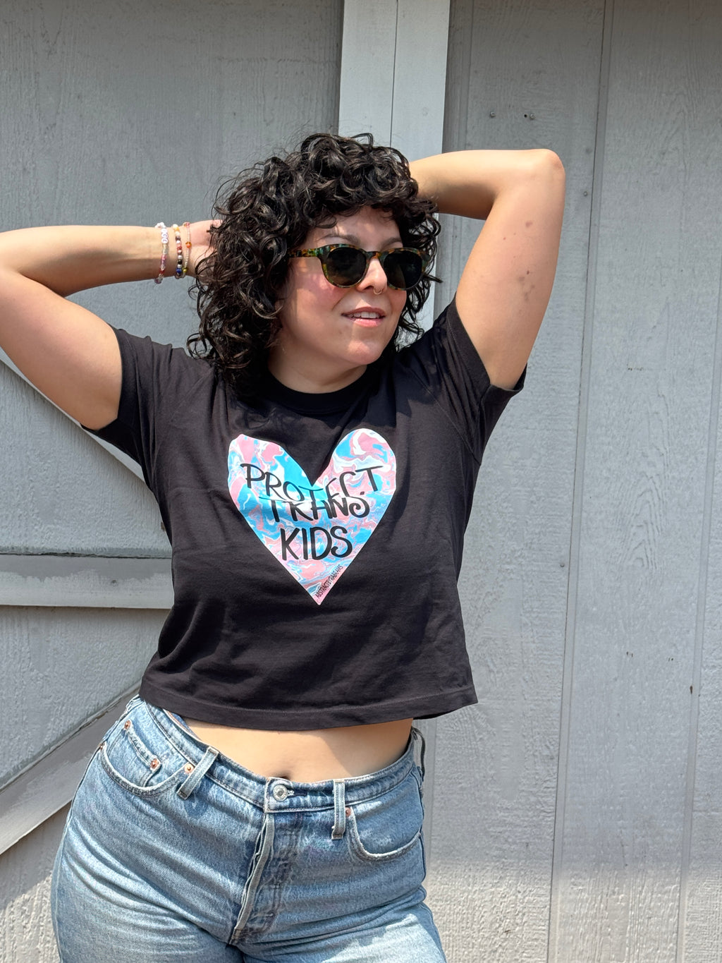 Protect Trans Kids Boxy Tee