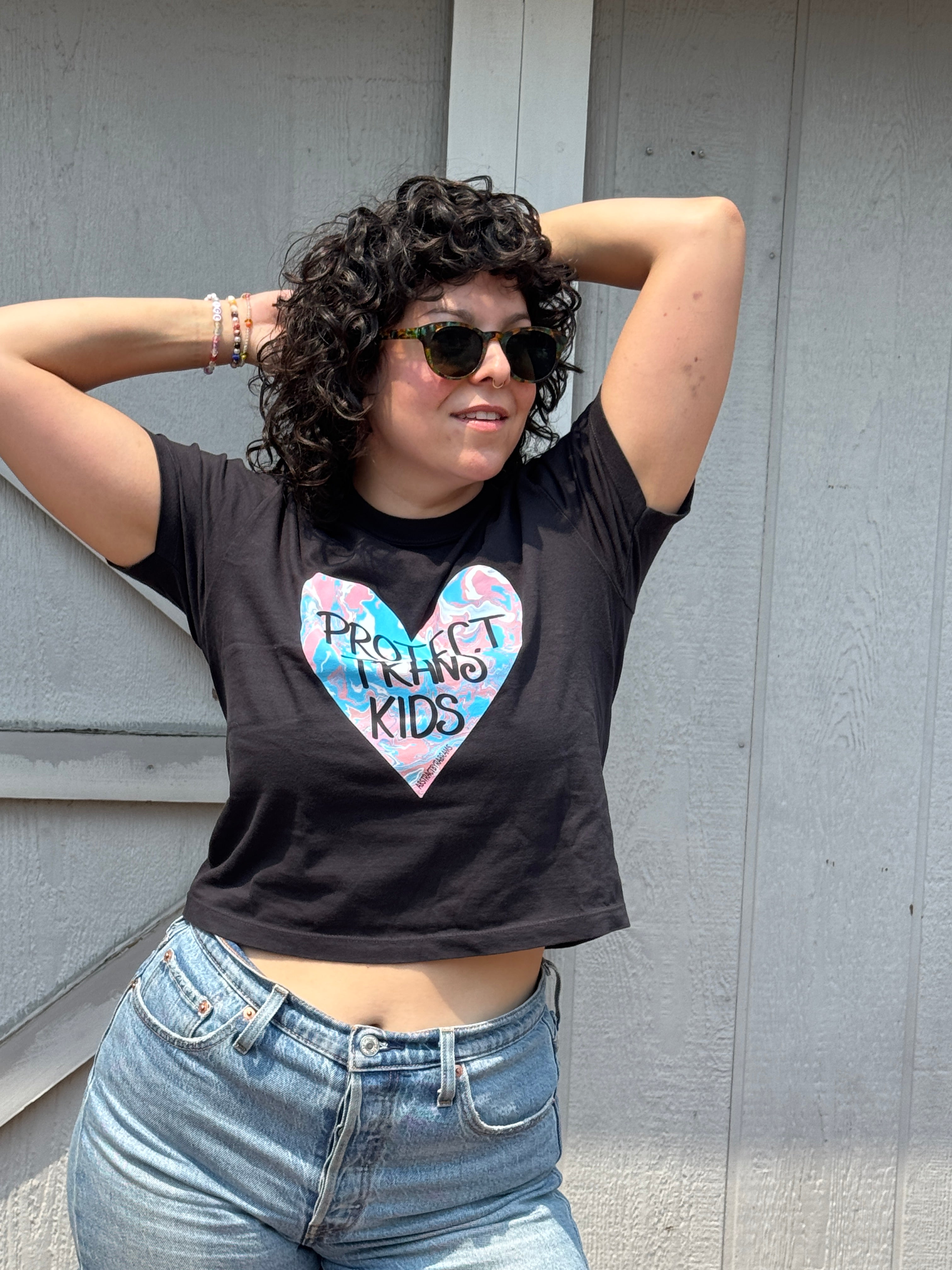 Protect Trans Kids Boxy Tee