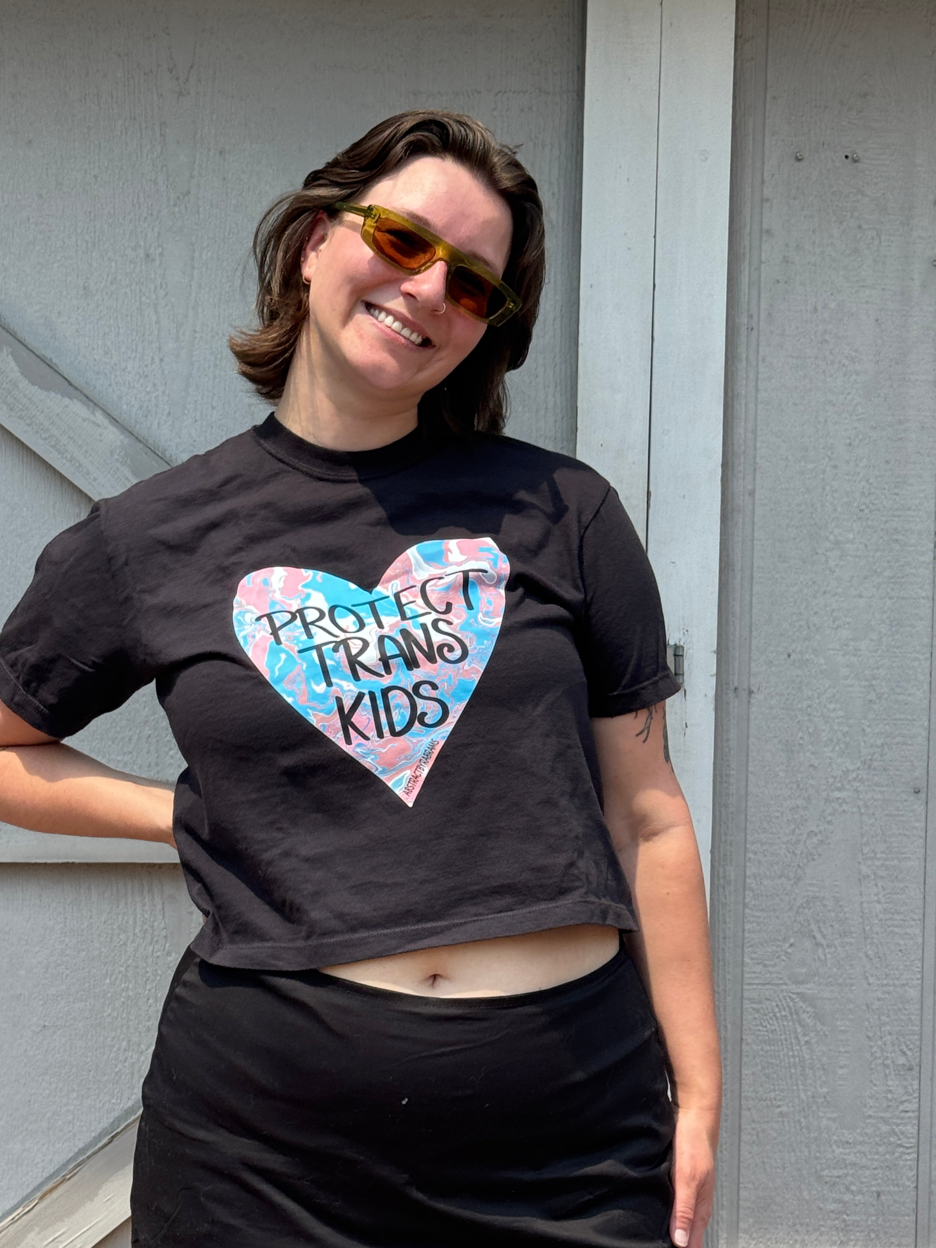 Protect Trans Kids Boxy Tee