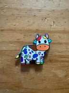 Rainbow Cow Needle Minder