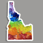 Idaho State Sticker - Vinyl - Waterproof - LGBTQ - Trans