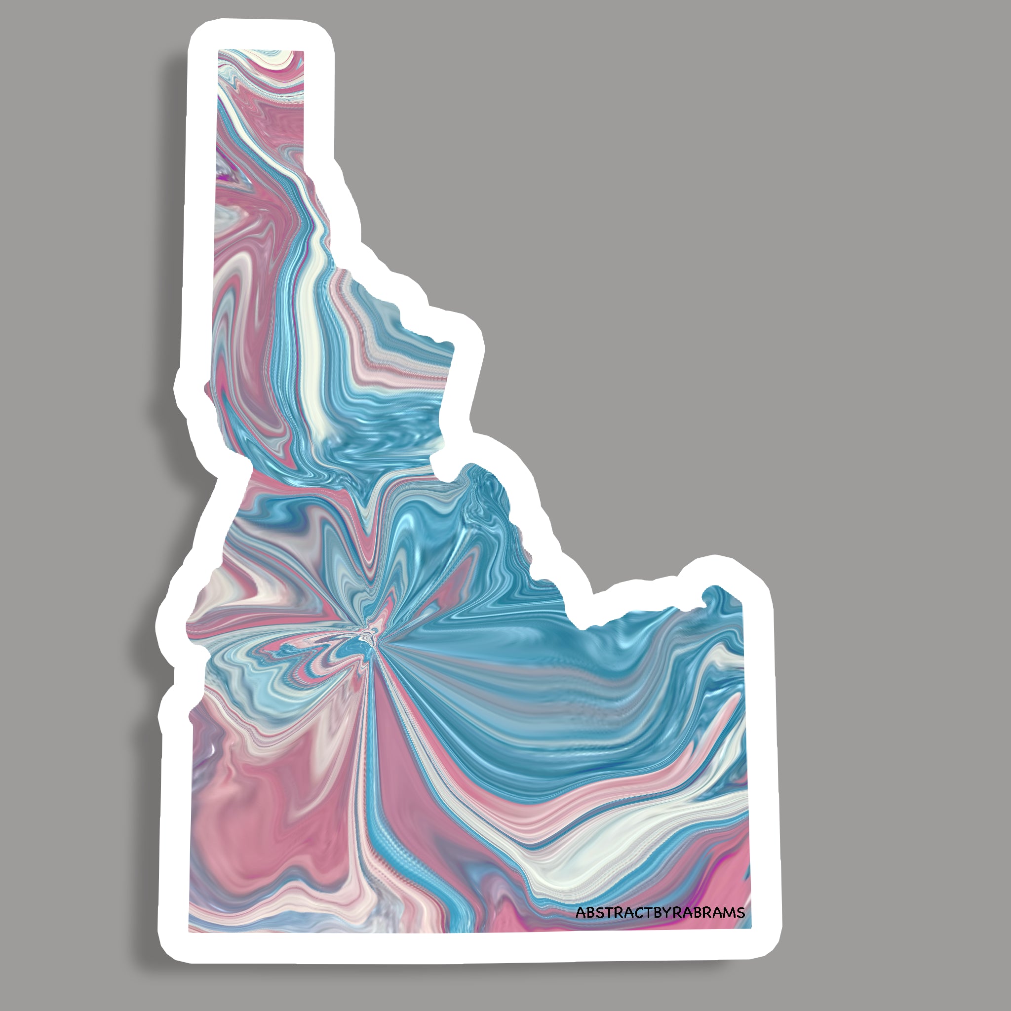 Idaho State Sticker - Vinyl - Waterproof - LGBTQ - Trans