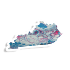 Kentucky State Sticker - Trans Pride - Rainbow - LGBTQ