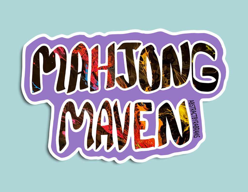 Mahjong Maven Sticker