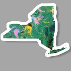 New York State Sticker - Vinyl - Waterproof - LGBTQ