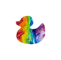 Rainbow Duck Needle Minder