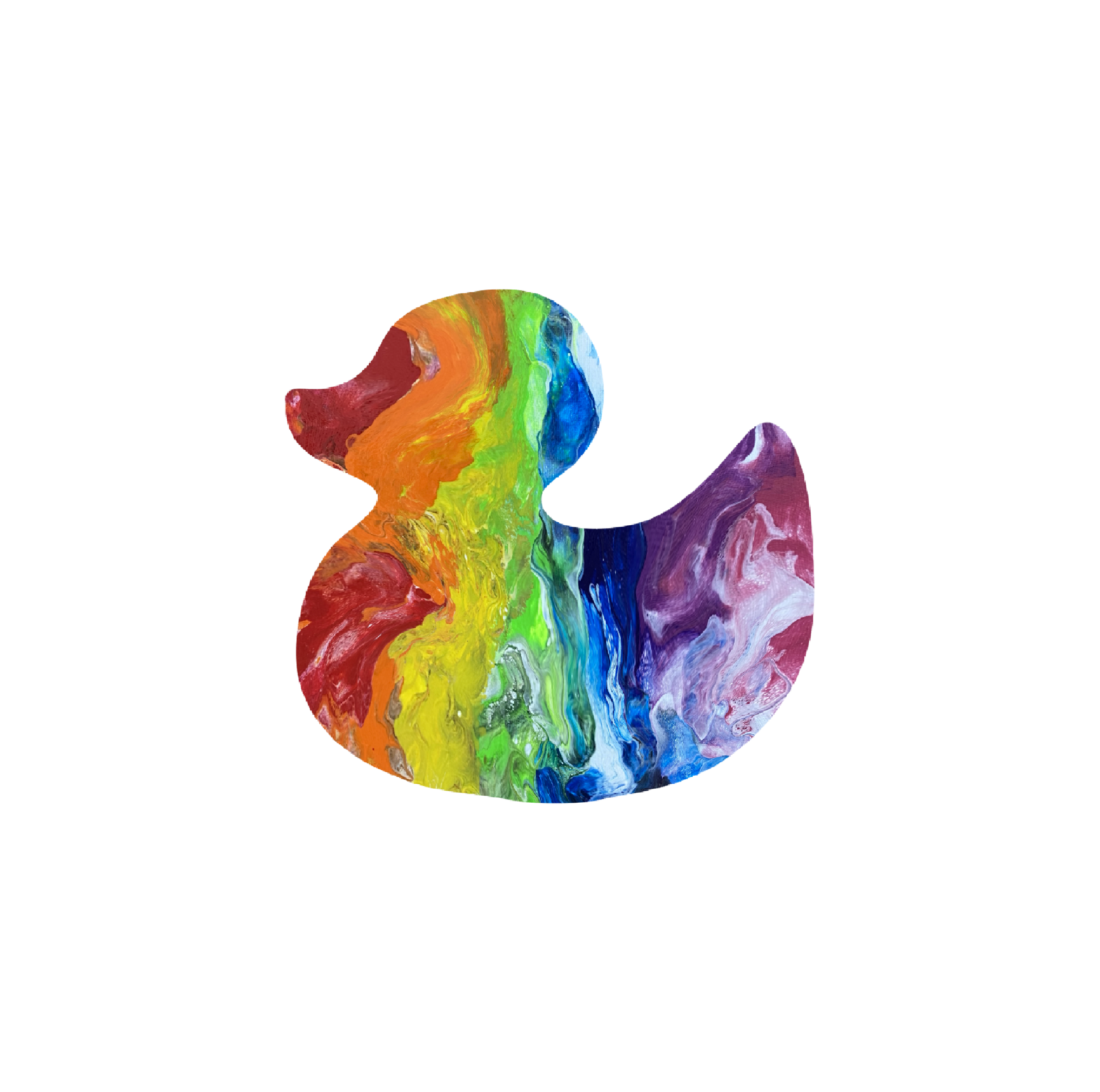 Rainbow Duck Needle Minder