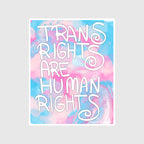 Trans Rights are Human Rights Vinyl Sticker