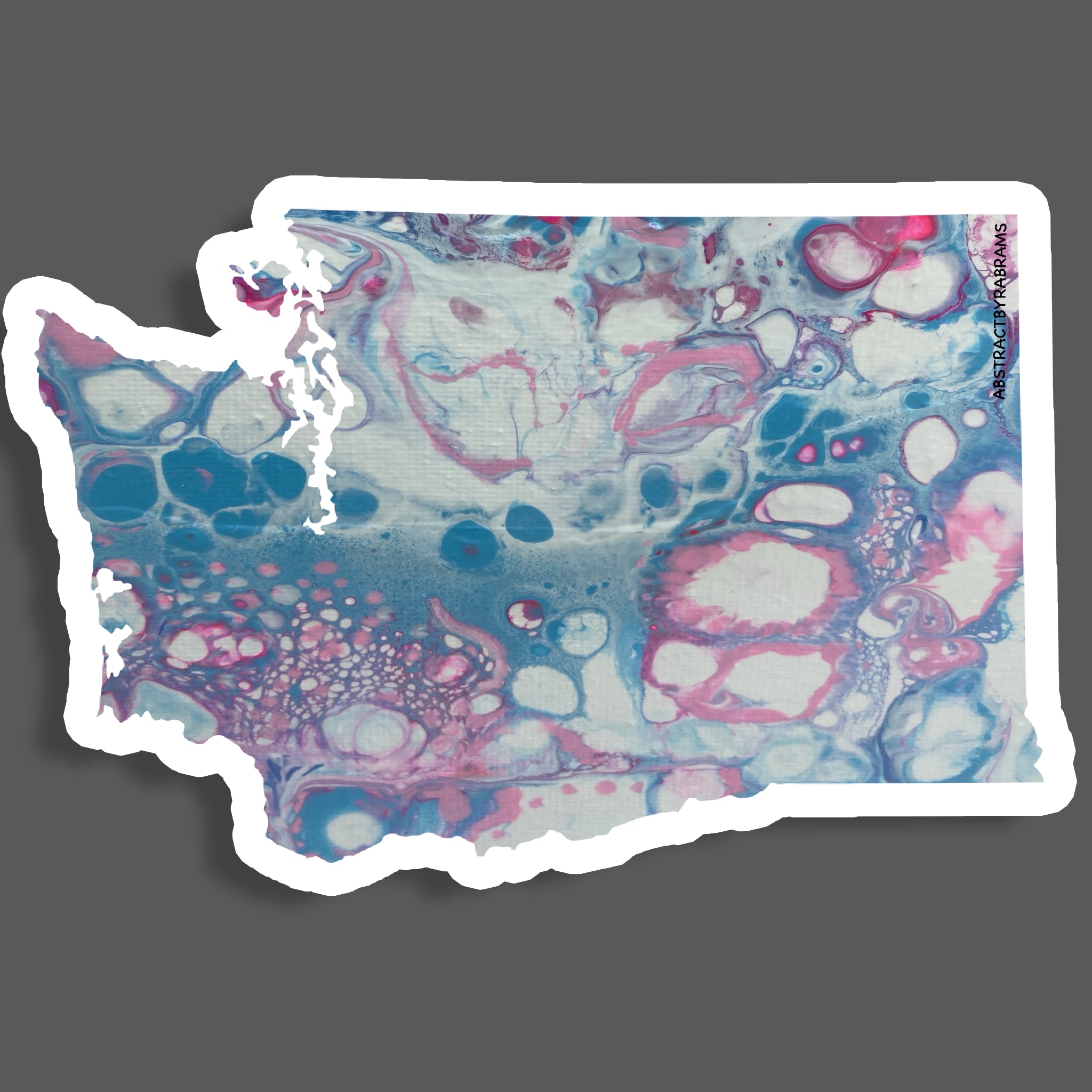 Washington State Sticker - Vinyl - Waterproof - LGBTQ