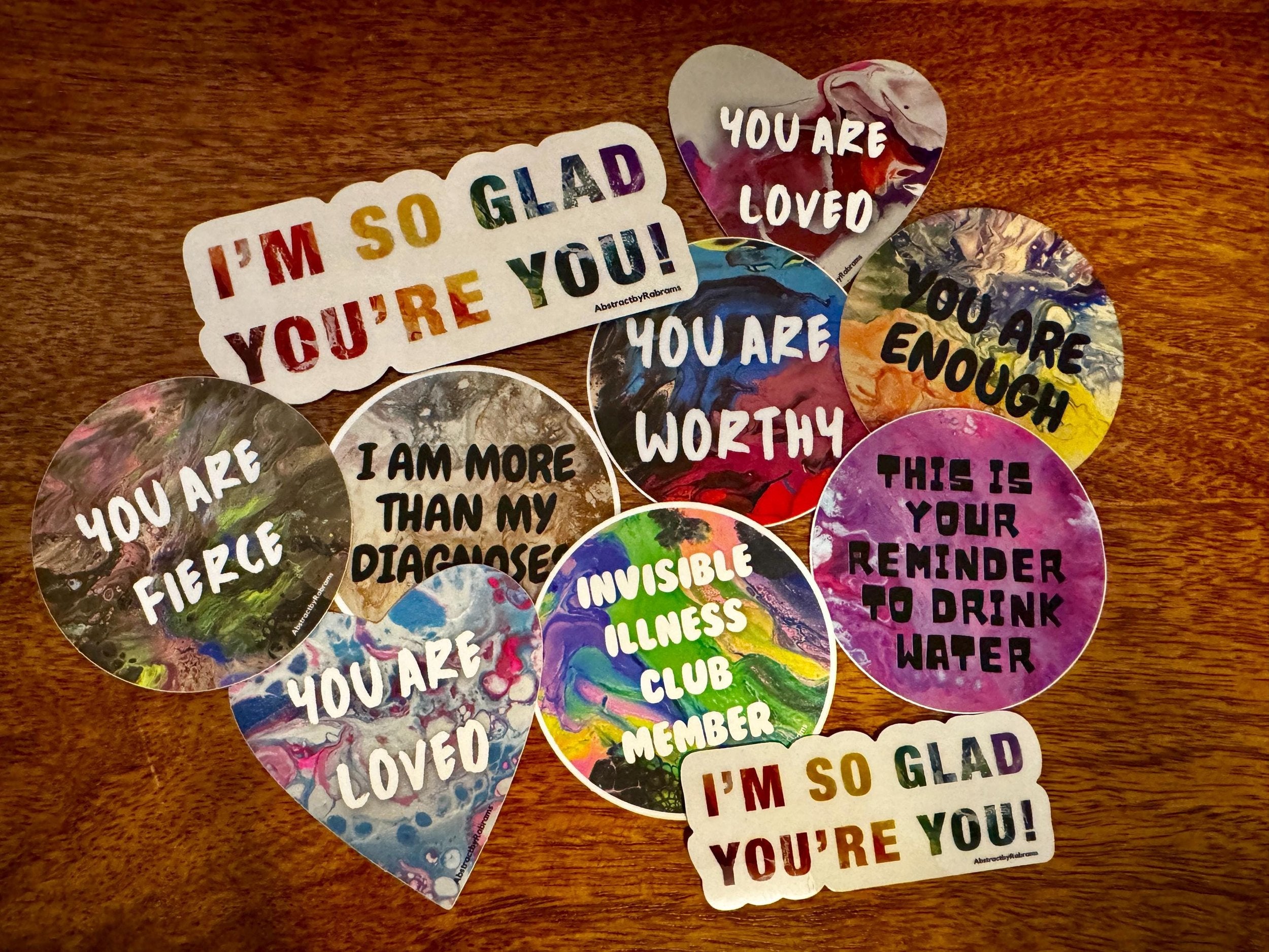 Mystery Sticker Packs - Packs of 6 Mystery Sticker