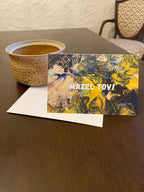 Mazel Tov Greeting Card - Abstract Painting