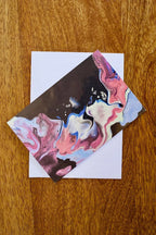 Unique Greeting Card - Galaxy Milky Way - 4"x6" - Blank Inside