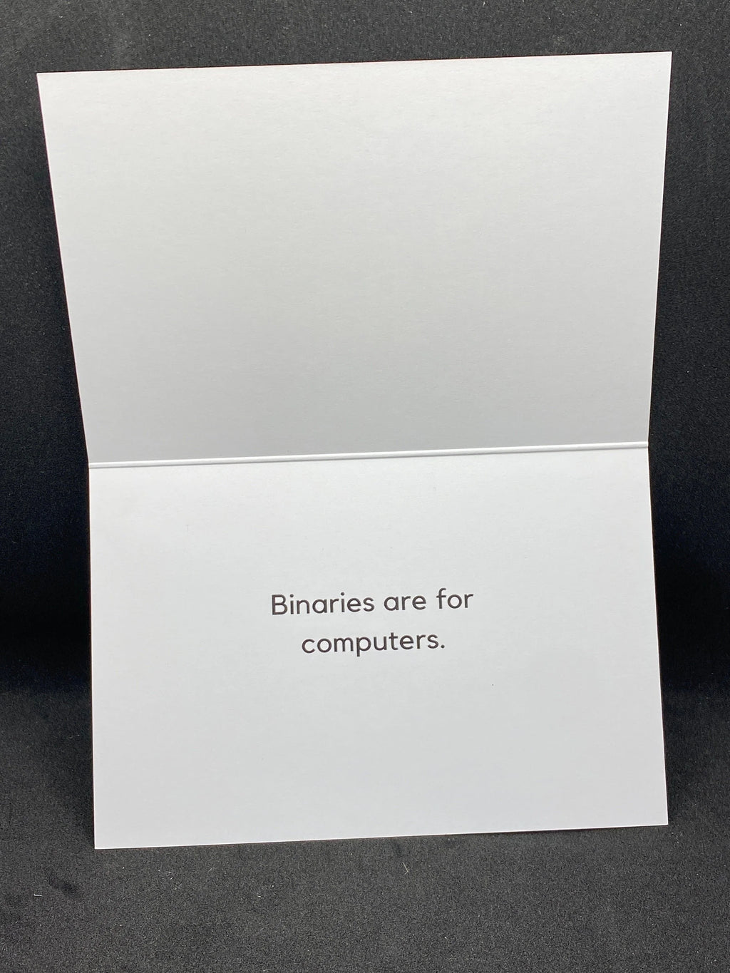 Subtle Non-Binary Pride Abstract Greeting Card - 4"x6"